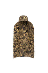 VEILED BUCKET HAT IN LEOPARD