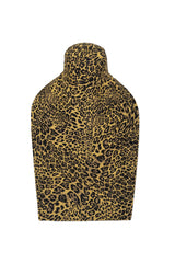 VEILED BUCKET HAT IN LEOPARD
