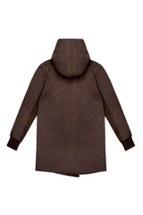 MONK HOODIE IN BROWN