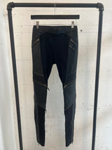 Skingraft leather renegade leggings size xs