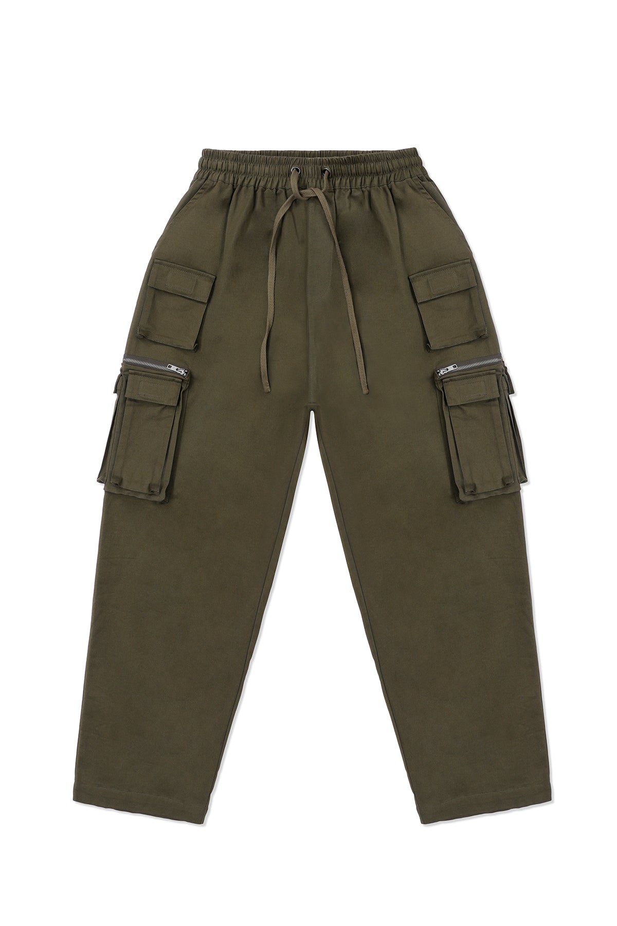 CARGO BOXER PANTS IN ARMY GREEN – JONNY COTA