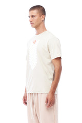 ARROWS T-SHIRT IN BEIGE