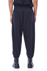 FLEECE BOXER PANTS IN BLACK