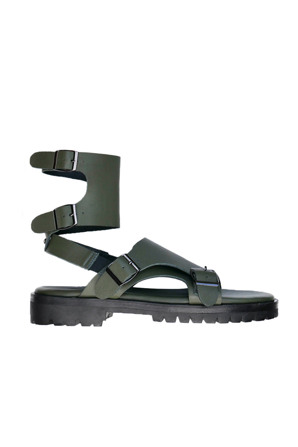 RIVER SANDAL IN ARMY GREEN