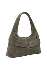 JONNY COTA accessories MOSS SUEDE / OS ARC BAG IN MOSS SUEDE