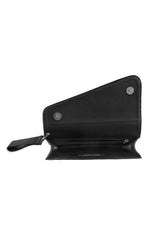 JONNY COTA accessories OS AW25 CLUTCH IN BLACK LEATHER