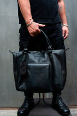 JONNY COTA accessories OS MESSENGER BAG IN BLACK