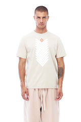 JONNY COTA aw23 ARROWS T-SHIRT IN BEIGE