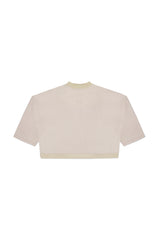 JONNY COTA aw23 BOXER FLEECE SWEATSHIRT IN TAN