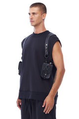 JONNY COTA mens-accessories ONE SIZE / BLACK Jonny Cota X Salvage City | Leather Holster Bag