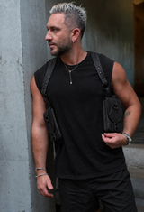 JONNY COTA mens-accessories ONE SIZE / TRIPLE BLACK HOLSTER BAG – TRIPLE BLACK