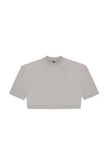 JONNY COTA mens-tops BOXER FLEECE SWEATSHIRT IN ASH