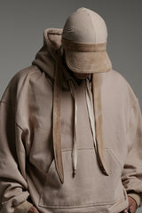 JONNY COTA mens-tops BOXER HOODIE IN TAN