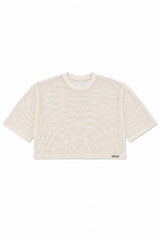 JONNY COTA mens-tops BOXER MESH SHIRT IN OFF WHITE