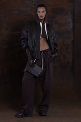 JONNY COTA Pants BAGGY SWEATPANT IN BROWN