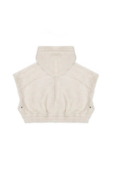 JONNY COTA SHEARLING HOODED VEST
