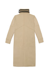 JONNY COTA womens-outerwear DUSTER COAT IN TAN FLEECE