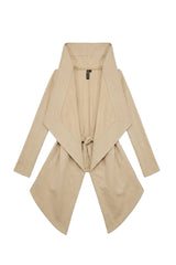 JONNY COTA womens-outerwear ROYAL HOODIE IN DESERT SAND