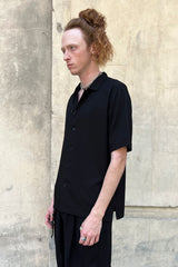 INK PARTY SHIRT IN BLACK