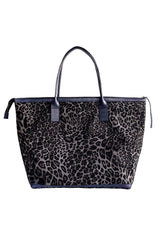 JONNY COTA accessories GREY LEOPARD / ONE SIZE LEOPARD TOTE IN GREY