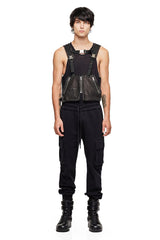 JONNY COTA CARGO LOUNGE PANTS IN BLACK