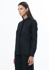 JONNY COTA Clothing MINIMAL BLOUSE IN BLACK