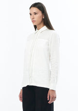 JONNY COTA Clothing MINIMAL BLOUSE IN OFF WHITE
