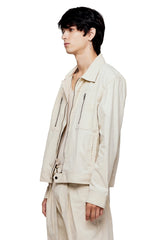 JONNY COTA DESERT JACKET IN BONE