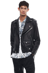 JONNY COTA mens-outerwear BIKER JACKET
