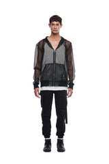 JONNY COTA MENS TOPS KNIT MESH HOODIE