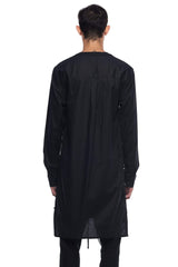 JONNY COTA mens-tops QUAD TUNIC IN BLACK