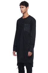 JONNY COTA mens-tops QUAD TUNIC IN BLACK