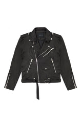Leather motorcycle jacket size XS