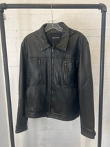 Leather Sergeant Jacket size M