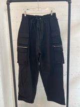 Boxer cargo pants in twill cotton size Large