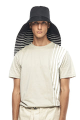 Veiled bucket hats