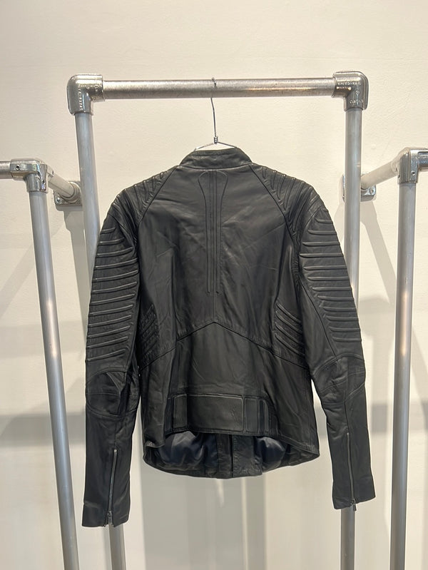 Leather motorcycle jacket runway sample Skingraft men’s M