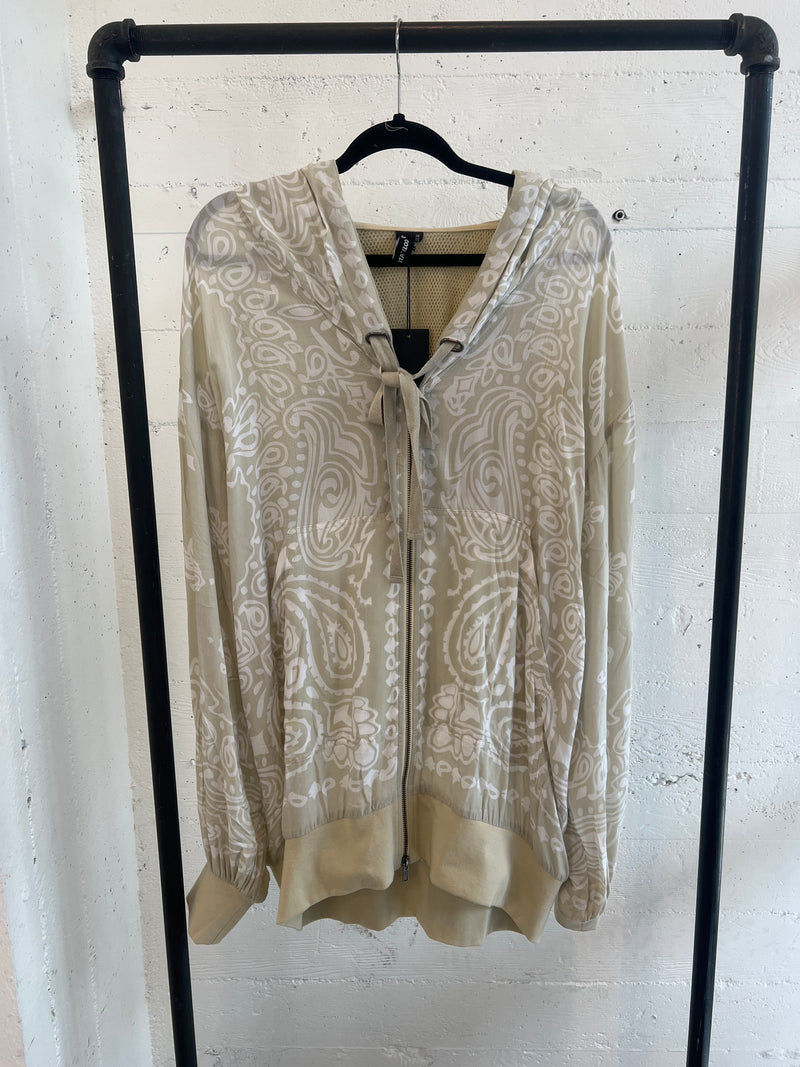 Oversized bandana hoodie one size