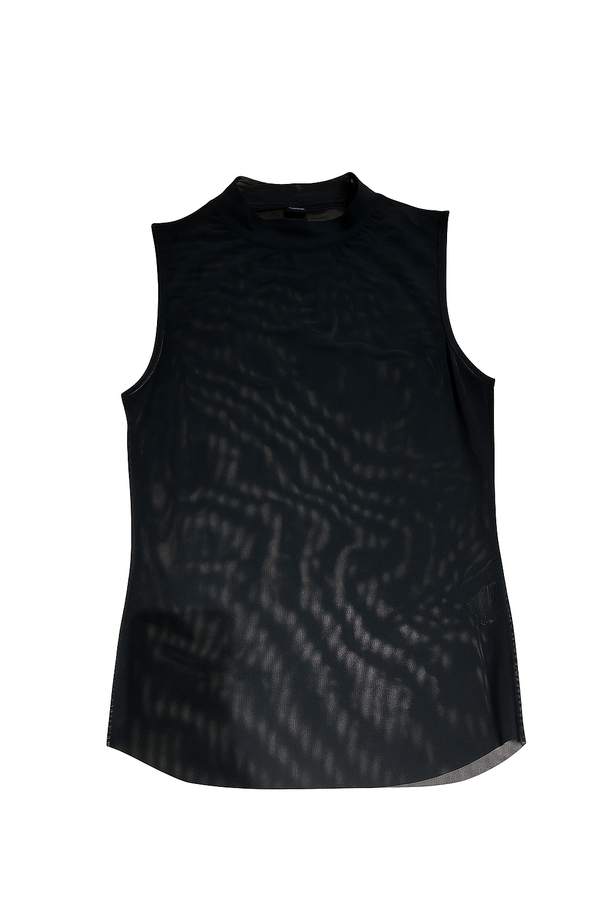 ARUM SHEER TOP IN BLACK
