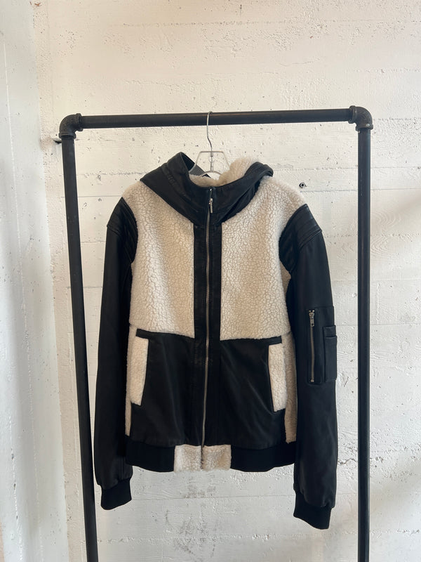 Shearling jacket jacket size L