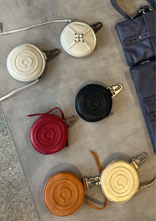 Coin purse with C logo