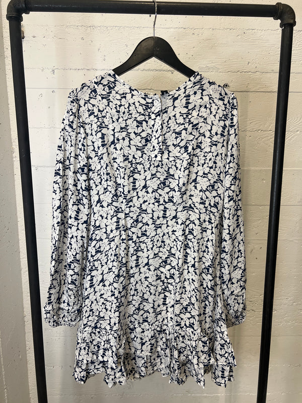 Paris dress in floral