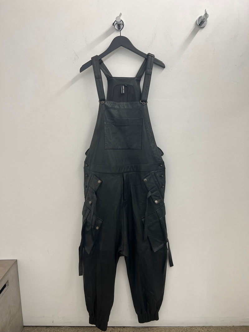 Leather overalls Sample size M