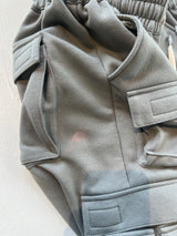 Fleece cargo boxer in Ash size M