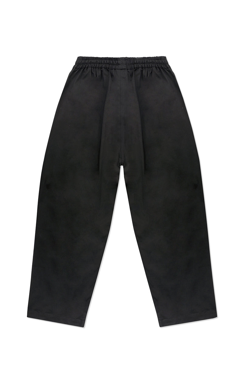 BOXER PANTS IN BLACK