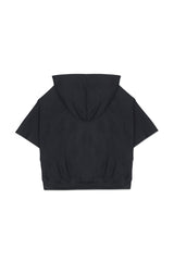 SPORT HOODIE IN BLACK