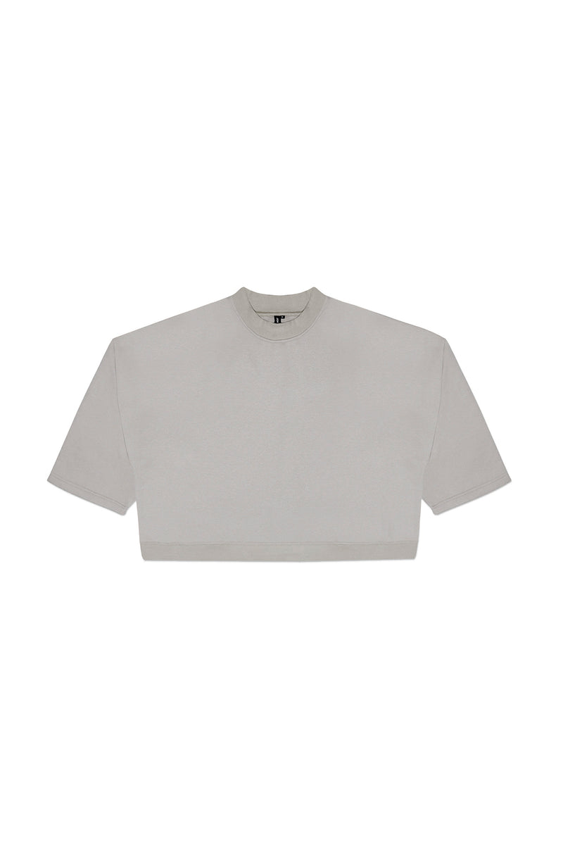 BOXER FLEECE SWEATSHIRT IN ASH