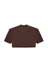 BOXER FLEECE SWEATSHIRT IN BROWN