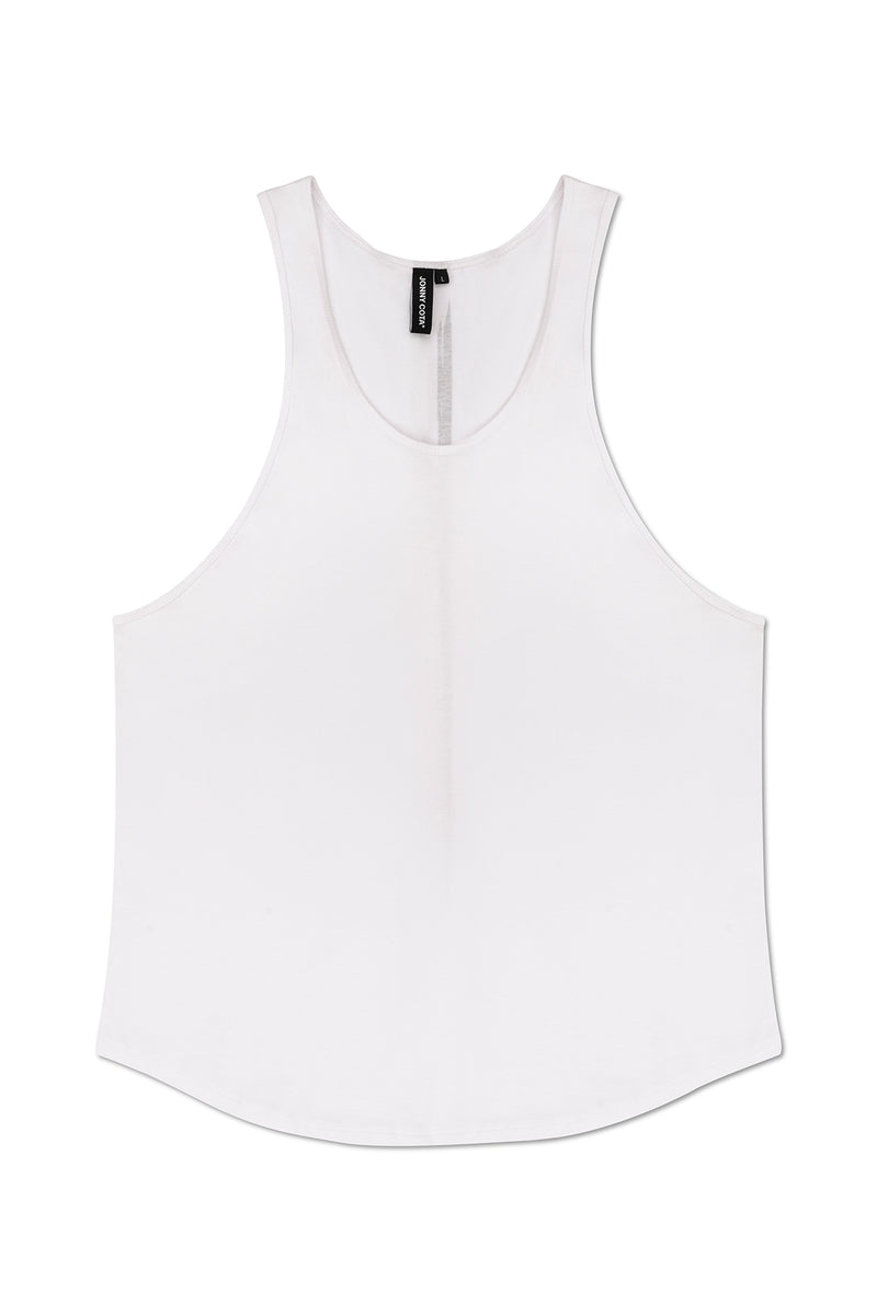 TANK TOP WITH INK IN WHITE