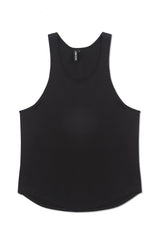 TANK TOP WITH INK IN BLACK